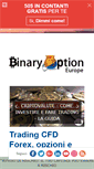 Mobile Screenshot of binaryoptioneurope.com